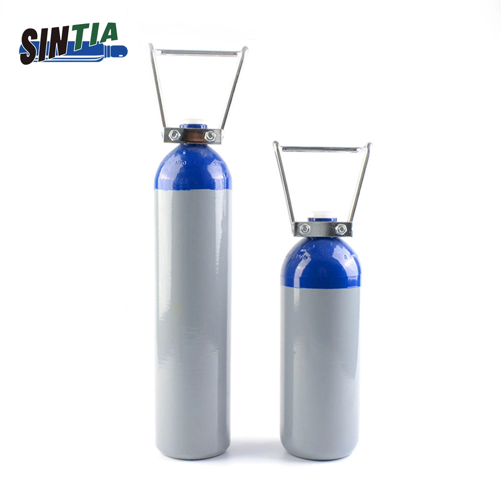 ISO/DOT Certified 2-40L Seamless Gas Cylinder/Oxygen Cylinder/Argon Cylinder