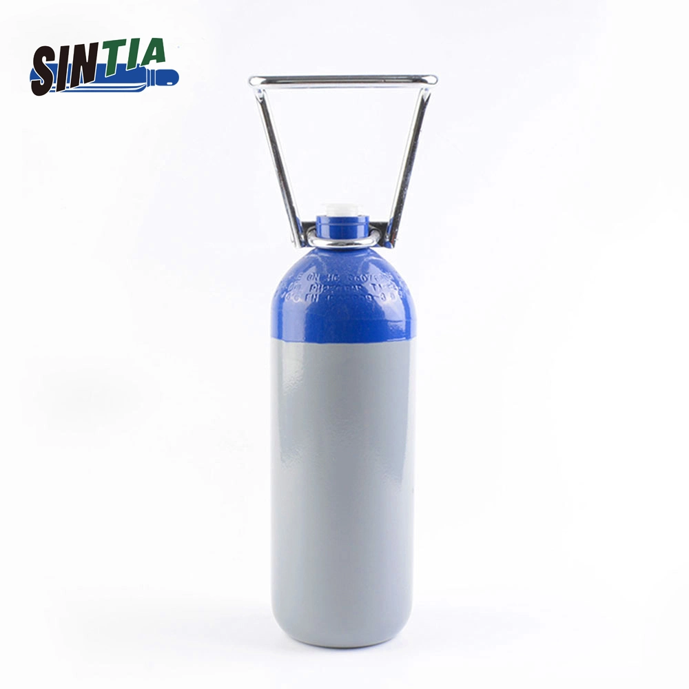 ISO/DOT Certified 2-40L Seamless Gas Cylinder/Oxygen Cylinder/Argon Cylinder