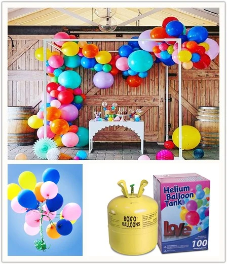 22.4L Helium Gas Cylinder Disposable Helium Gas Balloon Storage Tank