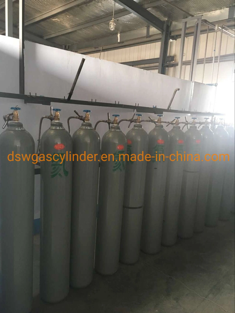 Jp Brand Seamless Steel 40L Nitrogen/Oxygen/Acetylene/Argon Gas Cylinder