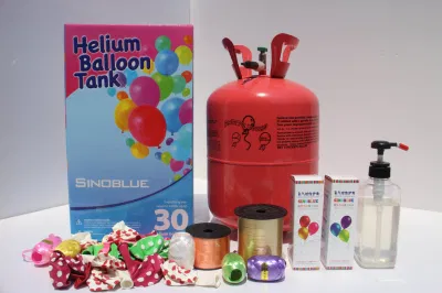 Décoration de ballon de fête, cylindre d'hélium de 13,4 l, bouteille de 30 ballons, bouteille de gaz vide