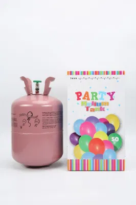 Bouteille de gaz d'hélium de 13,4 L, 27 bars, Certification CE, pour 50 ballons