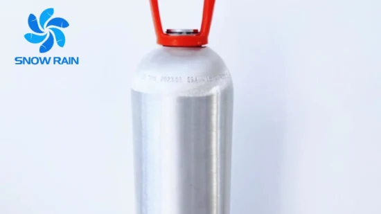 Fabricant de vente directe Promotion populaire haute pression sans soudure 0.35 ~ 50L bouteille de gaz CO2 en aluminium