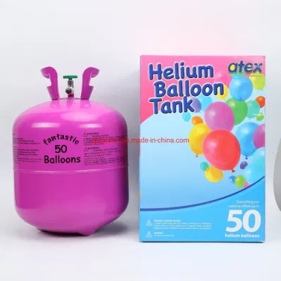 Réservoir de stockage jetable de ballon de gaz d'hélium de cylindre de gaz d'hélium de 22,4 L