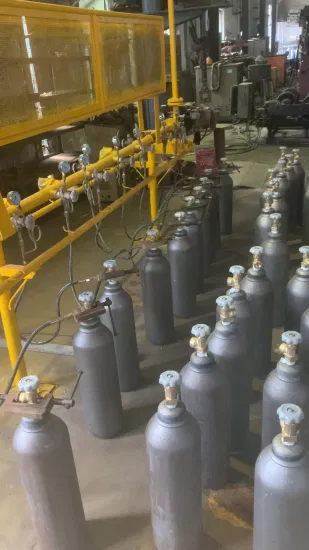 Bouteilles de gaz acétylène 6L en acier sans soudure approuvées par Tped