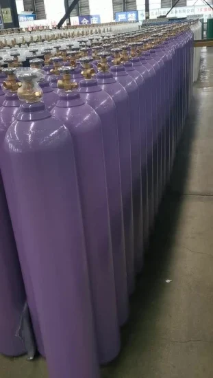 Cylindre industriel en acier sans soudure de gaz de dioxyde de carbone de CO2 de 40L150bar 5.7mm